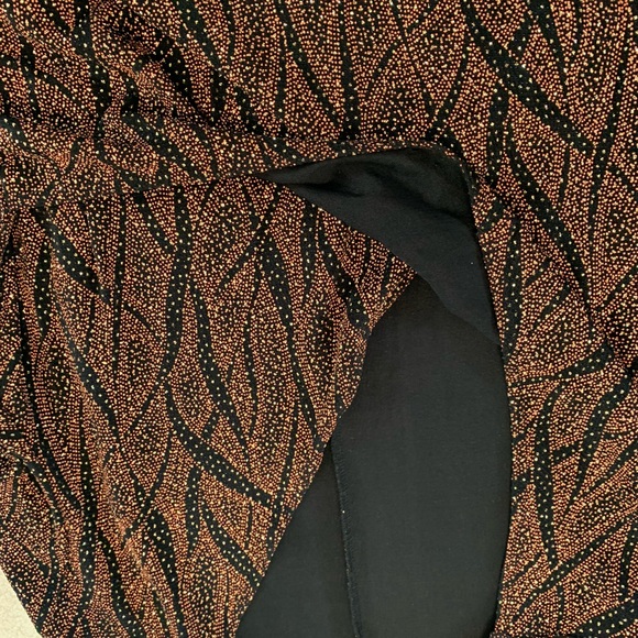 Helene Blake Black Gold Metallic Sparkly Top Size 2X - Picture 17 of 17
